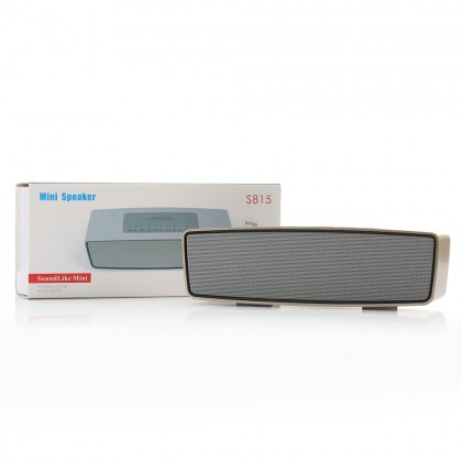 سماعة بلوتوث سبيكر صغيرة S815 مع راديو ومدخل USB / AUX / TF CARD سماعة بلوتوث سبيكر صغيرة S815 مع راديو ومدخل USB / AUX / TF CARD