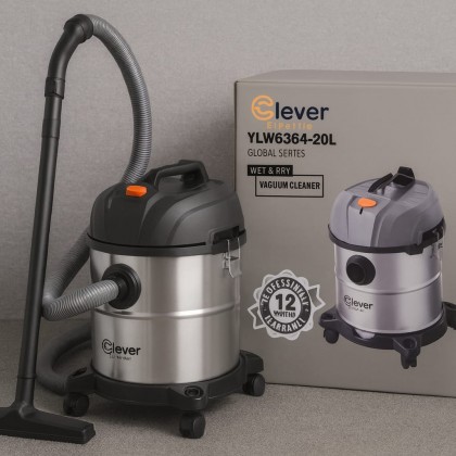 مكنسة كهربائية برميل جبارة من clever العامية 