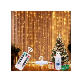 شلال للاضائة بحجم 3 متر تحتوي على 320 ليد مع ريموت تحكم