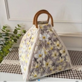 بقجة حافظة للطعام هرمية الشكل بحجم 32 سم 