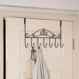 علاقة ملابس خلف الباب مصنوعة من المعدن علاقة ملابس خلف الباب مصنوعة من المعدن