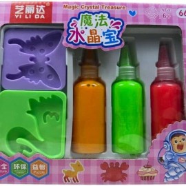 لعبة عمل الاشكال بالماء تحتوي على 3 علب بألوان مختلفة لعبة عمل الاشكال بالماء تحتوي على 3 علب بألوان مختلفة