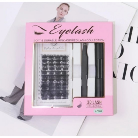 طقم رموش مغناطيسية موديل LC203