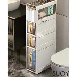 خزانة حمام مكونة من عدة طبقات متعددة الاستخدامات