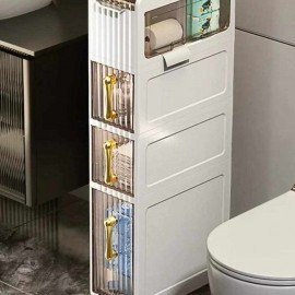 خزانة حمام مكونة من عدة طبقات متعددة الاستخدامات خزانة حمام مكونة من عدة طبقات متعددة الاستخدامات