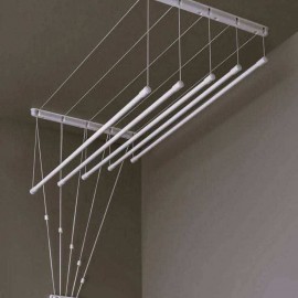 منشر غسيل بنظام البكرة لاستغلال المساحات منشر غسيل بنظام البكرة لاستغلال المساحات