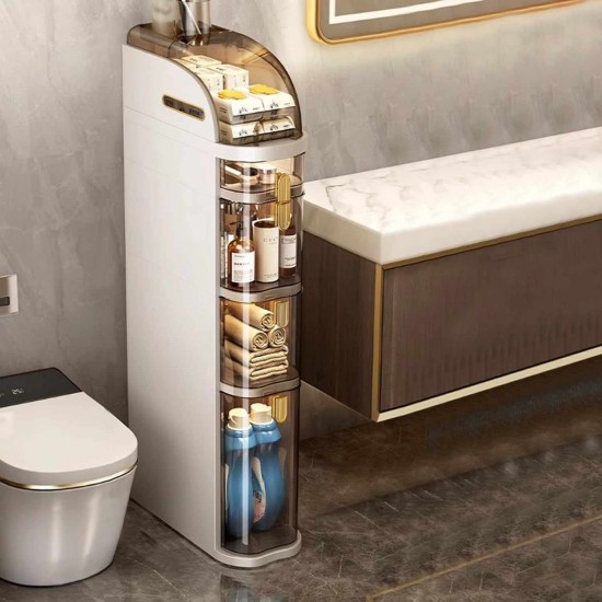 منظم للحمام مكوت من عدة طبقات يتسع للكثير من الاغراض