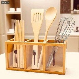 منظم خشبي لتنظيم الملاعق والشوك والسكاكين منظم خشبي لتنظيم الملاعق والشوك والسكاكين