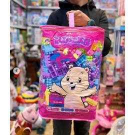 ليجو بلاستيكية للاطفال مكونة من 500 قطعة