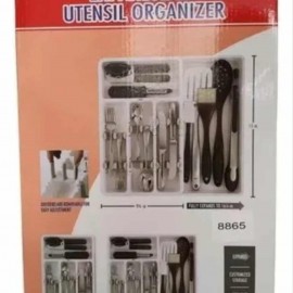 منظم جوارير بلاستيكي قابل للتمدد منظم جوارير بلاستيكي قابل للتمدد