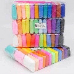 ملتينة رملية ملونة للأطفال لعمل الأشكال المختلفة مكونة من 36 قطعة	