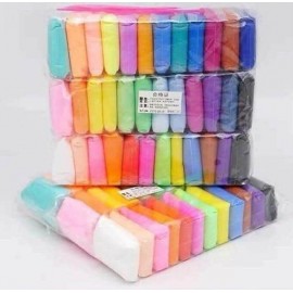 ملتينة رملية ملونة للأطفال لعمل الأشكال المختلفة مكونة من 36 قطعة	