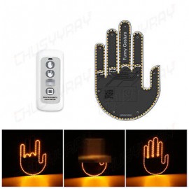 كف مضيئ للسيارة مع ريموت للتحكم كف مضيئ للسيارة مع ريموت للتحكم