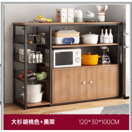 خزانة مطبخ مع دفتين وسلات جانبية od-92