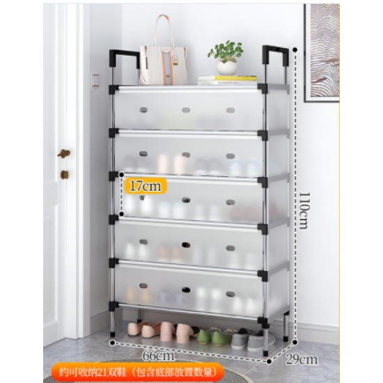 رفوف احذية مكونة من 5 طبقات 8-10