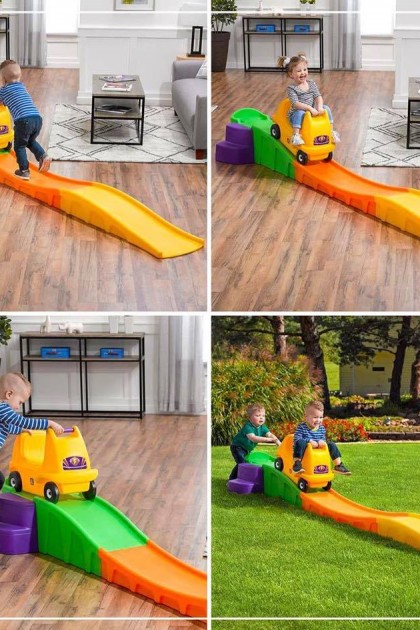 لعبة Up & Down Roller Coaster من ماركة Step 2 للأطفال لعبة Up & Down Roller Coaster من ماركة Step 2 للأطفال