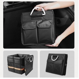 صندوق تنظيم السيارة مع غطاء