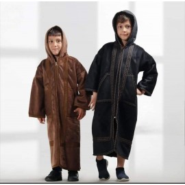 فروة ولادي من عمر سنة ل 10سنوات مع طاقية و جيب