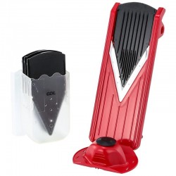 قطاعة الخضار الرهيبة لعمل الخضار على شكل شرائح  قطاعة الخضار الرهيبة لعمل الخضار على شكل شرائح