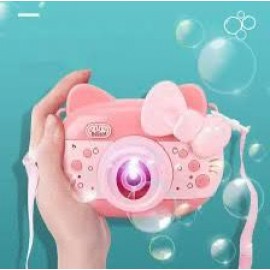 آلة الفقاعات للاطفال على شكل كاميرا