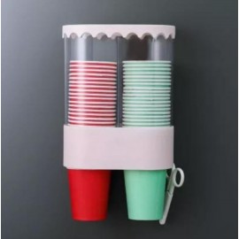 حامل كاسات مزدوج