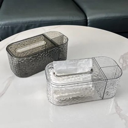 علبة مناديل ورقية ومنظم للادوات المكتبية