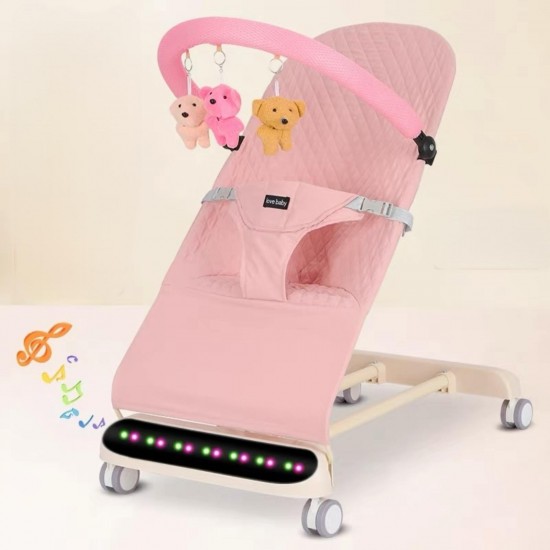 سرير للأطفال هزاز مع موسيقى 2-509