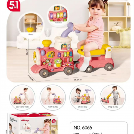 سيارة أطفال مكونه من قطعتين يمكن فصلهما مع موسيقى 368-17H