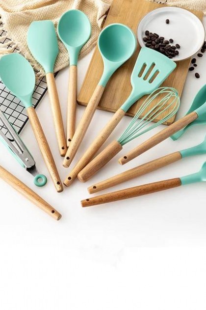 مجموعة أدوات المطبخ 12 قطعه