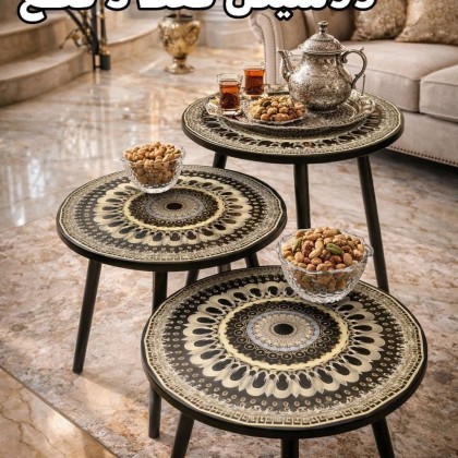 طقم سكملات ٣ قطع  بأشكال متعددة 