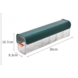 جرار لتنظيم الملابس الصغيرة يمكن الصاقه 8-18