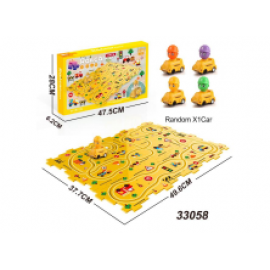 سجادة بزل مع سيارة للأطفال xbla18