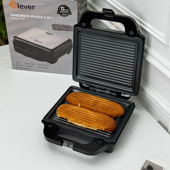 جهاز clever العالمي 4*1  بقوة 1400 واط