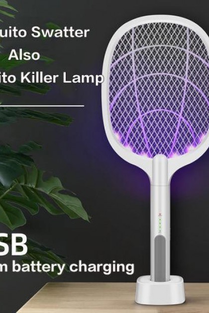 مضرب بعوض المحمولة USB قابلة للشحن مضرب بعوض المحمولة USB قابلة للشحن