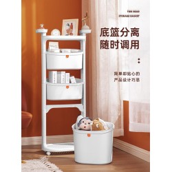 سلات بلاستيكية متعددة الاستخدامات مع عجلات 3000-19