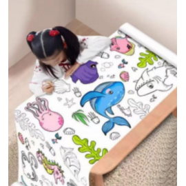 رول تلاوين للأطفال مع أقلام تلوين شمع IH-55