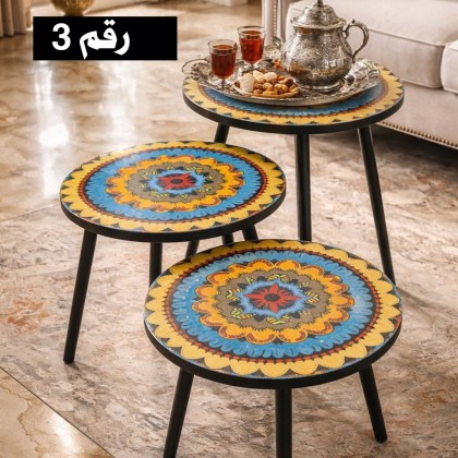 طقم سكملات ٣ قطع  بأشكال متعددة 