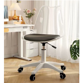 كرسي اكريليك شفاف بمقعد رمادي od-84