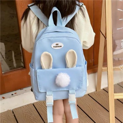 حقيبة مدرسية للأطفال على شكل ارنب