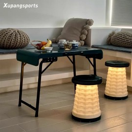 طقم طاولة مع كرسيين مضيئين وبتصميم مبتكر قابل للطي c-70 طقم طاولة مع كرسيين مضيئين وبتصميم مبتكر قابل للطي c-70