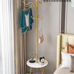 علاقة ملابس فاخرة مع رف سفلي c-71