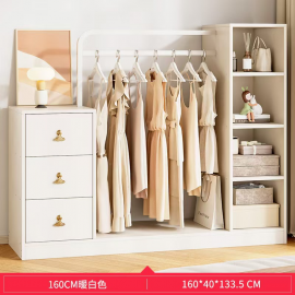 خزانة ملابس مكونه من علاقة وارفف جانبية وجوارير md-113 خزانة ملابس مكونه من علاقة وارفف جانبية وجوارير md-113