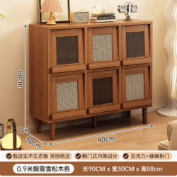 خزانة منزلية مكونة من 6 دفات بتصميم انيق ha-6