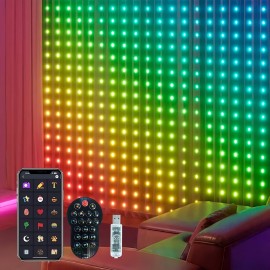 شلال اضاءة ب 400 لمبة ليد