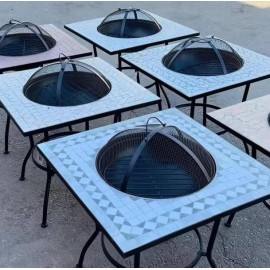 كانون شوي بتصميم حديث بنقشة