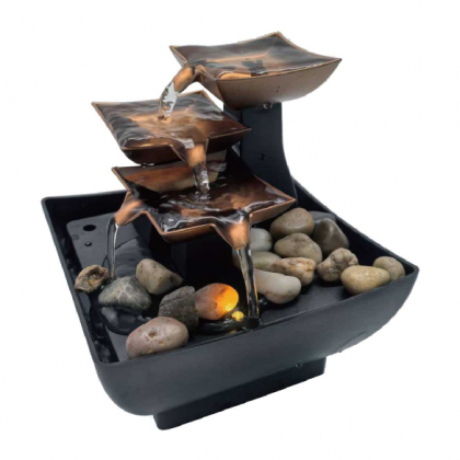 نافورة ماء بتصميم انيق تعمل بالشحن IH-66