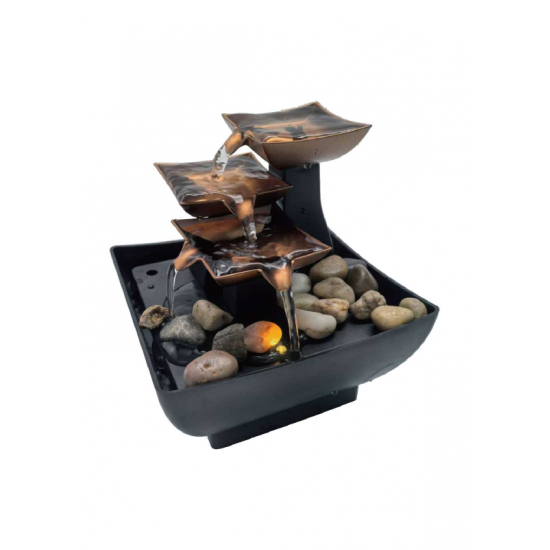 نافورة ماء بتصميم انيق تعمل بالشحن IH-66