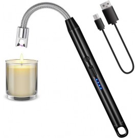 ولاعة كهربائية قابلة لإعادة الشحن USB وقابلة للانحناء 360 درجة