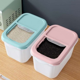 وعاء بلاستيكي لتنظيم وحفظ الارز والبقوليات سعة 7 تر وعاء بلاستيكي لتنظيم وحفظ الارز والبقوليات سعة 7 تر