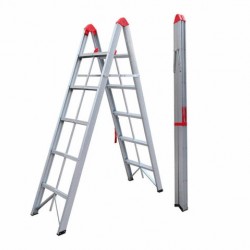 سلم منزلي المنيوم قابل للطي مكون من 3 درجات 